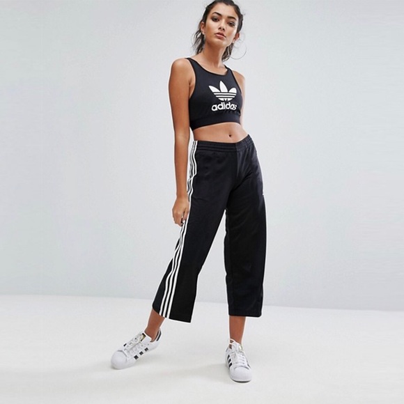 Three Striped Cropped Joggers | Poshmark
